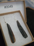 #0049 Florida Sea Pen Earrings .925 Silver