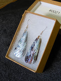 #0021 Florida Sea Pen Earrings .925 Silver