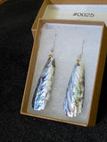 #0025 Florida Sea Pen Earrings .925 Silver