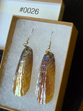 #0026 Florida Sea Pen Earrings .925 Silver